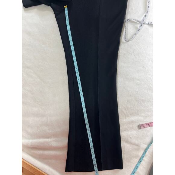St. John Couture Dress Pants Straight Leg High Rise Black Women's 16 - Picture 5 of 6